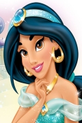 miniatura obrazka z Dżasminą z bajki Aladyn Disney